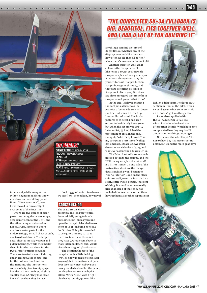 Scale Aviation Modeller International 2018-01